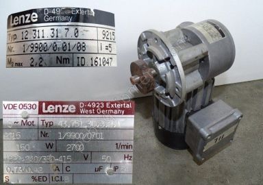 Lenze 43.751.30.3.2.1 - Used