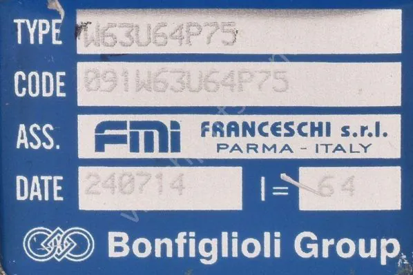 Bonfiglioli W63U64P75 / BN71B4