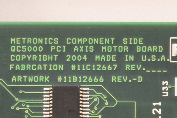 Metronics QC5000 PCI AXIS