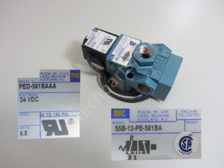 MAC Valves 55B-12-PE-501BA