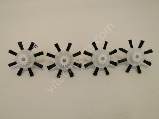 Printprocess Rivomat Bristle Wheel / Ri 9604231/ Set of 4 pcs